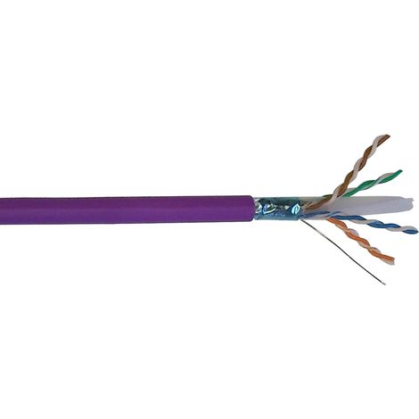 Cable de datos DK6000 F/UTP CAT-6 Dca Cu 23AWG LSFH 500m violeta