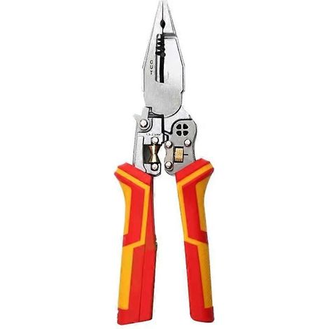 Pince multifonction, pince à 8 fonctions, profondeur de lame réglable, outils à main, large gamme ( ) (1/2)