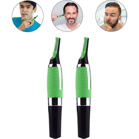 Haarschneider und Elektrorasierer für Herren: Hypoallergener Profi-Trimmer für Nacken, Nase, Augenbrauen und Körperbehaarung (1/5)