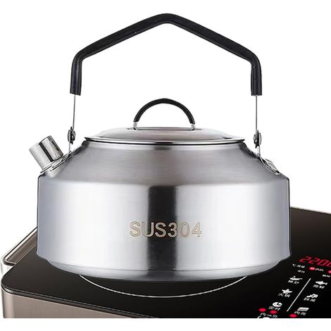 Bouilloire en acier inoxydable - Pour le camping et (1/5)