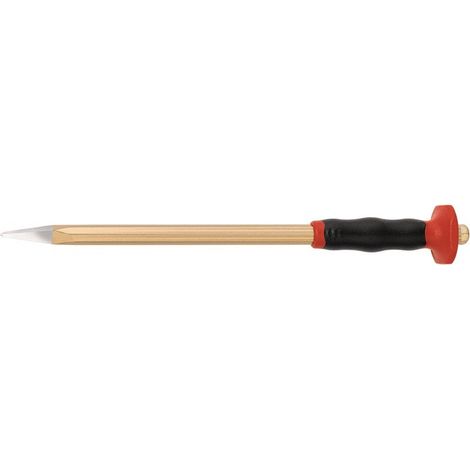 Burin pointu d'électricien, longueur totale : 250 mm, tige : 10 mm, RENNSTEIG
