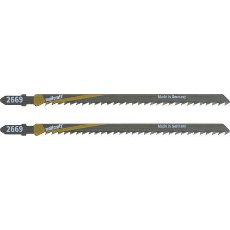 Lames de Scie Sauteuse Hcs, Argent, Set de 2 Pièces (1/3)