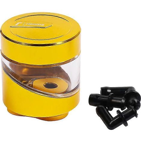 Réservoir d'huile de frein et d'embrayage pour motos Honda, Yamaha, Suzuki, Kawasaki et Vespa - Or (1/5)