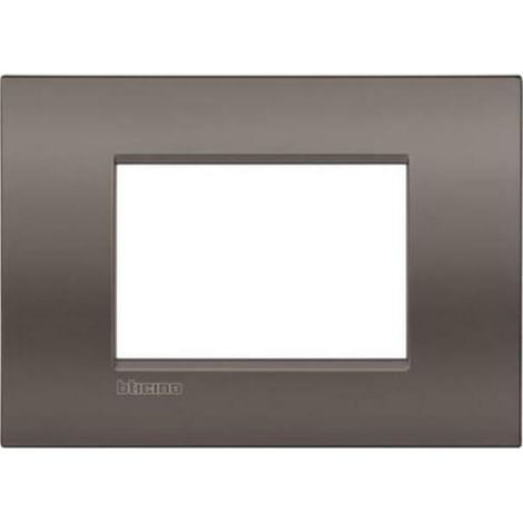 Livinglight air placca 3 module silberfarbig lnc4803cy