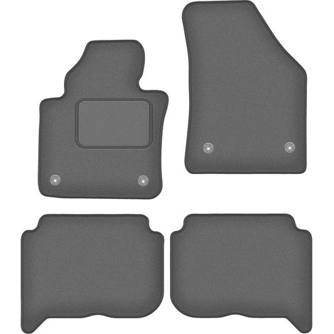 Alfombrillas de grafito para Volkswagen Touran I 2FL monovolumen (2010-)
