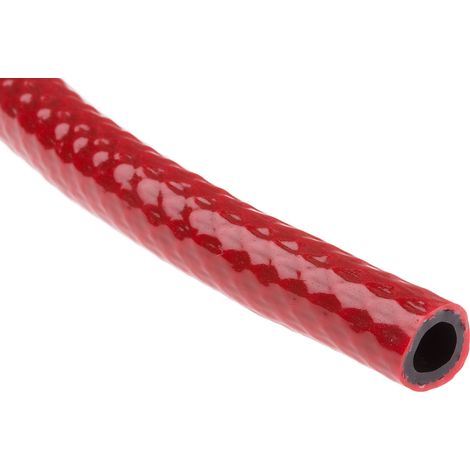Tube flexible PVC renforcé, Ø 6.3mmx10.5mm, 30m, pour Air comprimé, eau ( Prix pour 1 )