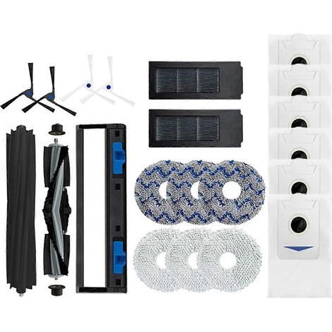 Filtre pour aspirateur brosse pour aspirateur Filtre de brosse pour aspirateur filtre de Ecovacs Deebot X2 Omni / X2 Pro Plus/DEX86 Aspirateur HEPA Filtre Aspirateur Robot Serpillière Cloths Main Side (1/5)