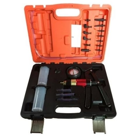 Kit Pompa a vuoto/pressione impianti frenanti c/manometro