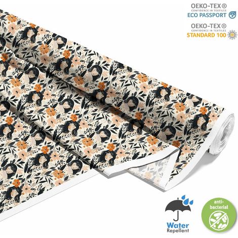 TESSUTI DECORATIVI PER ESTERNI OXFORD - Motivo Femminile  DX10604 (1/5)