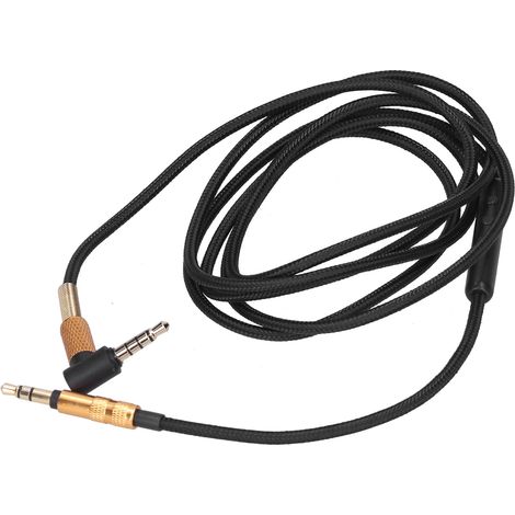 Ersatzkabel für Sony-Kopfhörer mit Lautstärkeregelung und Mikrofon, kompatibel mit MDR-10R, XB950, Z1000, MSR7, 1A (1/5)