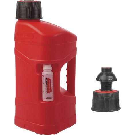 Tanica di carburante Polisport 10 a riempimento rapido, resistente.