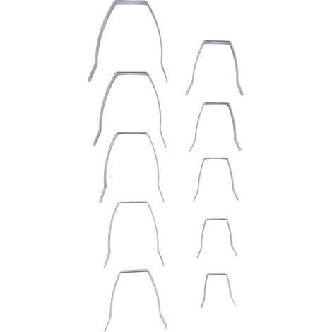 10 Pièces Poinçon Quadrilatéral pour Bracelet en Cuir - Outil de Formage pour Accessoires et Ceintures Artisanales (1/5)