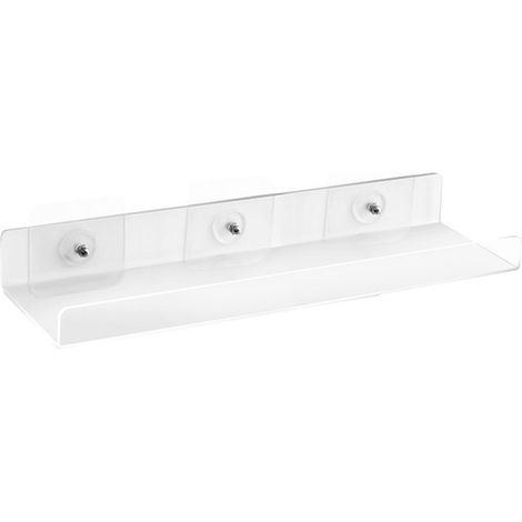 Selbstklebendes, transparentes Acryl-Wandregal (1/5)