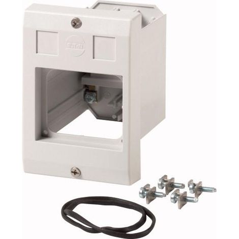 Coffret isolant montage encastré HxLxP 129x85x80mm +découpe 45mm pour PKZ01 EATON E-PKZ01-X