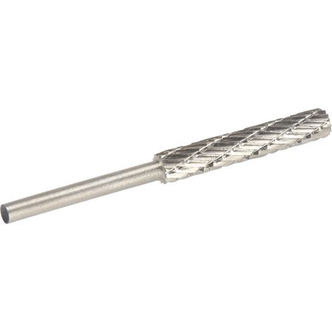 Tête de meulage en acier au tungstène, lime à sculpter pour le travail du bois, fraises rotatives en métal dur à 2 grains, 3x4x30x54 (1/5)