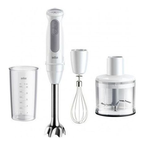Batidora de Varilla Braun MultiQuick 5 Vario MQ 5236M WH 1000W 21 Vel.