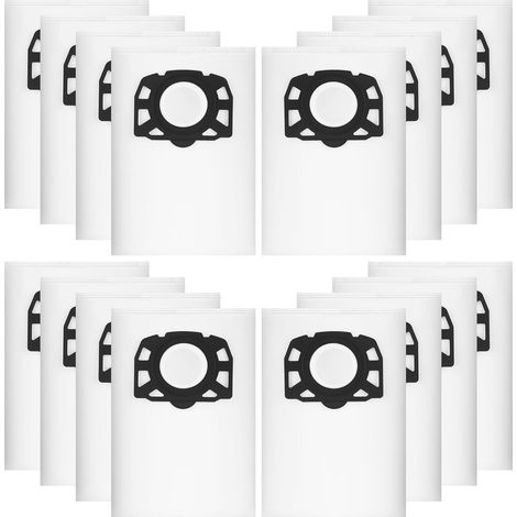 16 Staubsaugerbeutel KFI 357 für Kärcher WD3 WD2 Plus KWD1 KWD2 KWD3 MV3 SE4001 SE4002 KFI 357 Staubsauger, 2.863-314.0 (KFI 357)