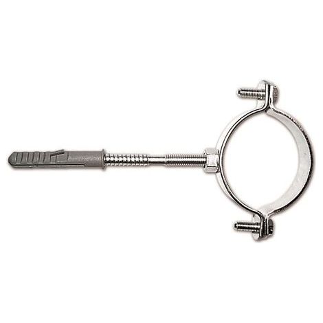 Collare in acciaio Zincato per Fissaggio Tubi 1-1/2 Collare 45 49 mm 2pz (1/2)