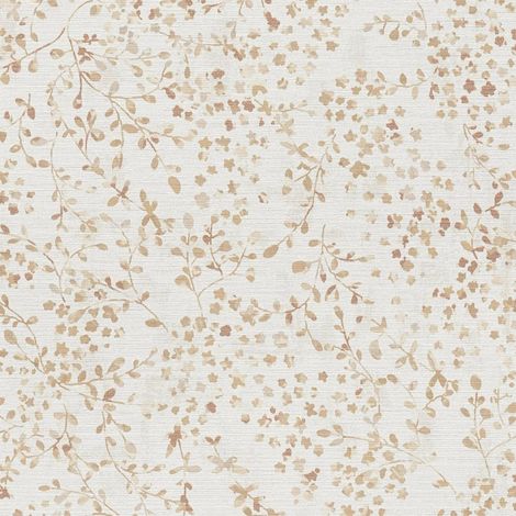 Vliestapete Creme Beige Blumen Tapete Tapete Gemustert versetzter Ansatz Pintwalls II (1/5)