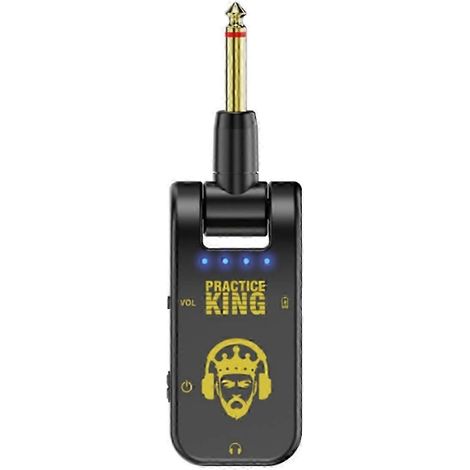 Adaptateur audio 6,35 mm pour casque vers amplificateur de guitare, pour l'enregistrement en studio et les performances en direct. (1/5)