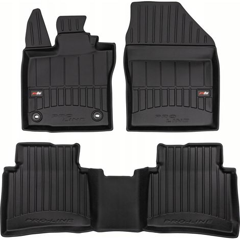 Tapis et essuie-glaces en caoutchouc pour Toyota Prius 5 à partir de 2023 - Bacs 3D (1/5)