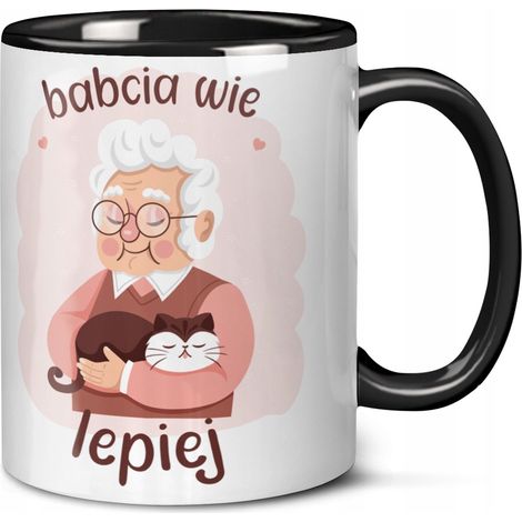 Geschenkidee zum Oma-Tag: Tasse mit Aufschrift „Oma weiß es am besten“ – Tolle kreative Idee