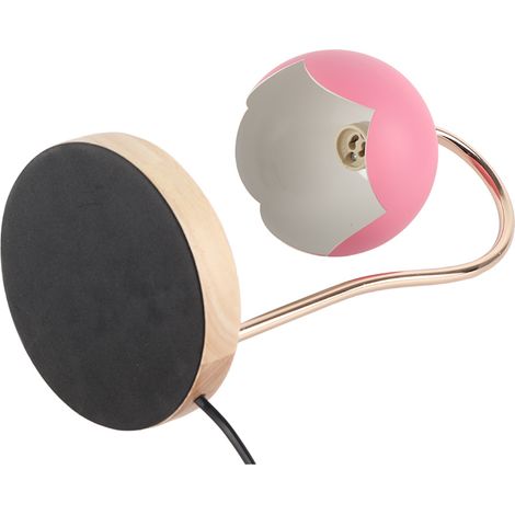 Lampe chauffe-bougie parfumée, diffuseur de cire parfumée, intensité variable, lanterne en métal avec socle en bois, pour chambre à coucher, prise européenne (1/5)