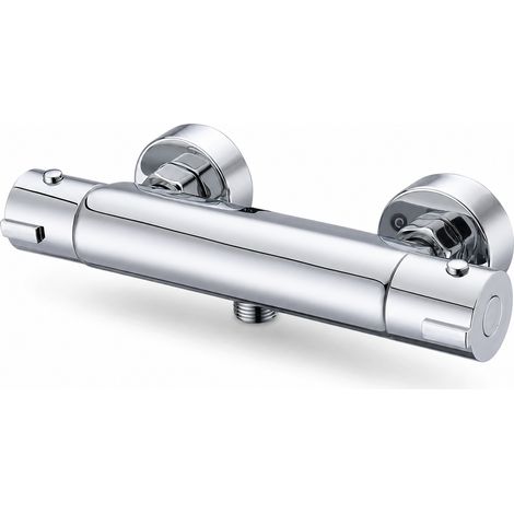 Miscelatore doccia da incasso in ottone termostatico 28 cm (1/5)