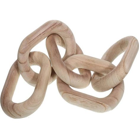 Chaîne décorative en bois Chaîne décorative à 5 sections (1/5)