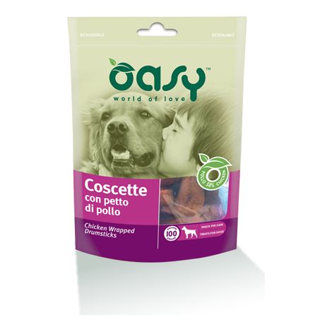 Cane - Coscette di Pollo 100 gr OASY (1/2)