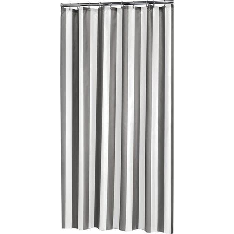 Sealskin Linje Rideau de douche 180x200cm polyester Gris (1/4)