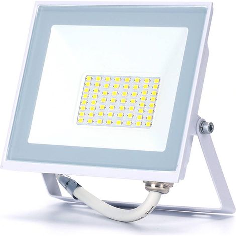 Faro proiettore Led Slim 30W Bianco da esterno IP65 Bianco freddo 6500K Aigostar (1/5)