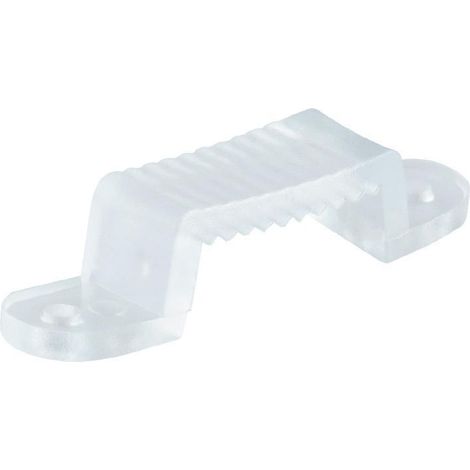 Grapa Fijación Tira LED 220V AC Corte cada 25cm/100cm 14 mm
