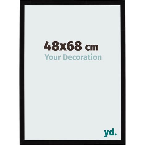 yd. - Cadre photo 48x68 - Noir Brillant - MDF - Bologna (1/5)