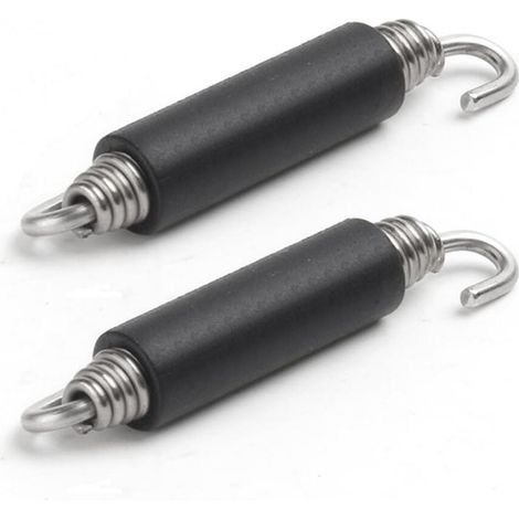 Lot de 2 ressorts de pot d’échappement pour moto 85 mm En acier inoxydable Pour scooter
