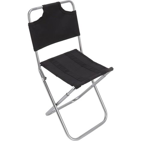 Fei Yu Tragbarer Outdoor-Klapphocker Mini Ultraleichter Klapphocker mit Aufbewahrungstasche Geeignet für Angeln, Camping, Grillen im Freien, Reisen (34 x 23,5 x 27 cm)