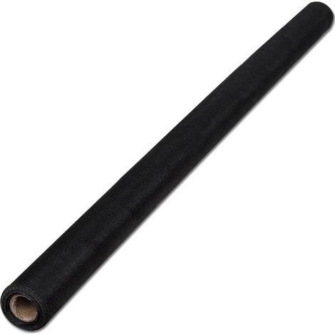 Brise Vue pour Balcon Jardin Terrasse, Écran en treillis, Fibre de verre 100x500 cm Noir OIB9826E (1/4)