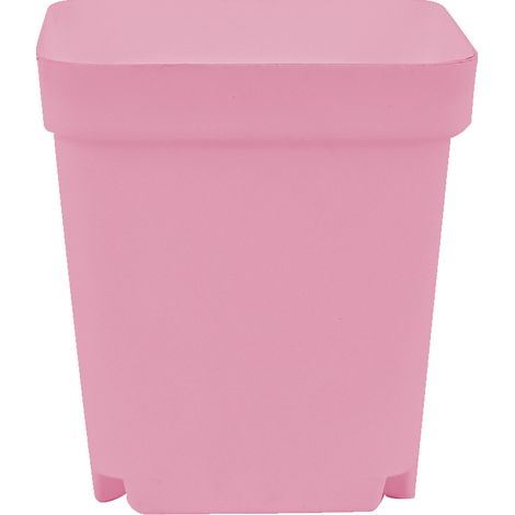 Pot À Plantes Carré - En Plastique - Pour Semis Et Succulentes - 12 Pièces Avec Soucoupes (1/5)