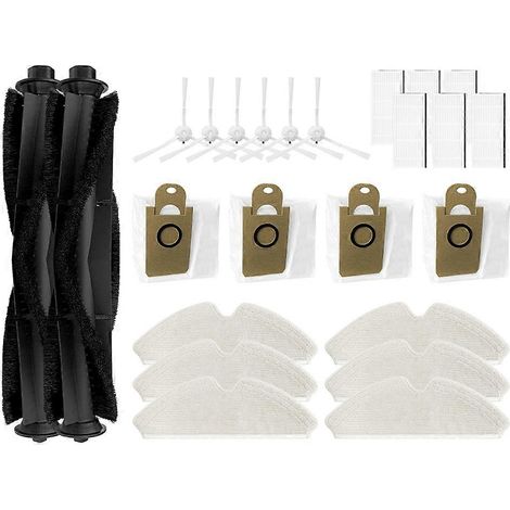 Filtre pour aspirateur brosse pour aspirateur Filtre de brosse pour aspirateur filtre de T1 Pro / T1S Pro Spare Accessoires Robot Aspirateur Roller Brosse HEPA Filtre Serpillière Cloth Rag Dus (1/5)