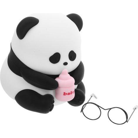 Veilleuse Panda Rechargeable Silicone pour Garçon Fille (1/5)