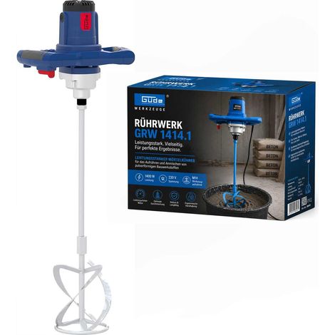 Güde Mörtelrührer Rührwerk Rührgerät  GRW 1414.1, Mörtelmischer 1400W