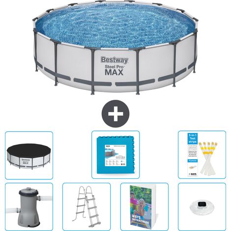 Bestway Bestway Steel Pro MAX Ronde - 427x122 cm - 8-pièces S674 (1/4)