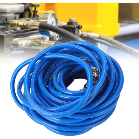 Tuyau pneumatique de 15 m, 300 psi, connecteur de style européen, disponible exclusivement dans les entrepôts à l'étranger. (1/5)