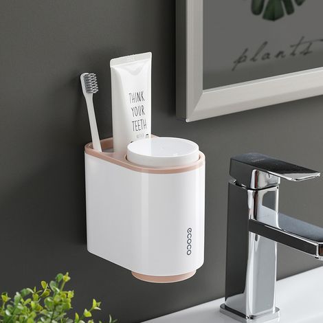 Aufbewahrungsbox für Badezimmerregal (rosa) (1/5)