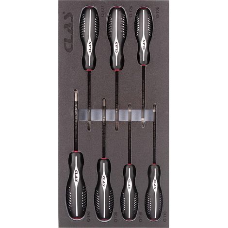 Insert tournevis diamant torx t10-40 (7 pcs)- OS 1210 - CLAS Equipements