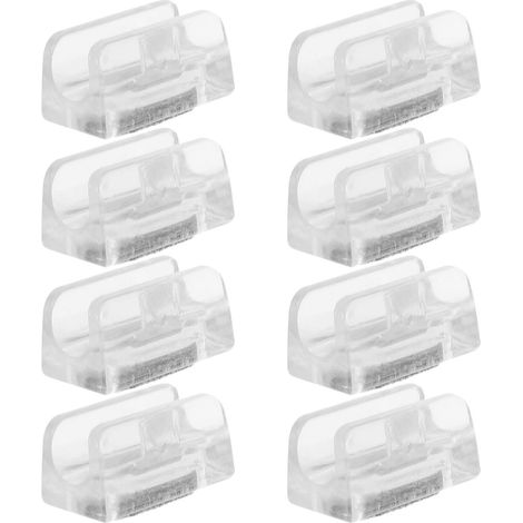 Protections de pieds chaise en feutre et plastique, lot 8, forme (1/5)