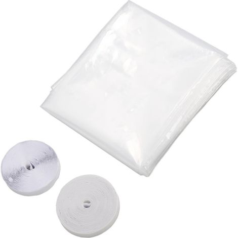 Beyamis Film isolant pour fenêtres intérieur - Adhésif réutilisable transparent pour hiver (1/5)