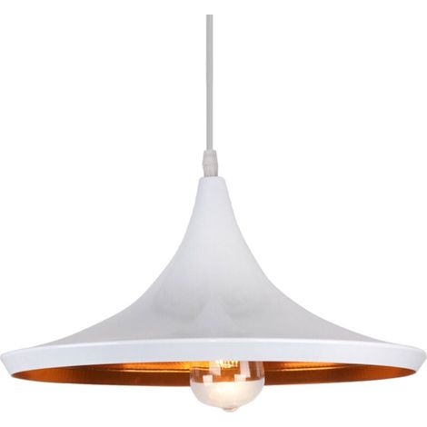 Lustre Suspension - Verre Vintage - E27 - Hauteur Réglable 100 cm - Pour Salon Chambre Cuisine Bureau - 1 Pièce