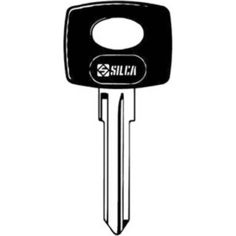 5 x SILCA YM15P CHIAVE AUTO TESTA PLASTICA ACCIAIO