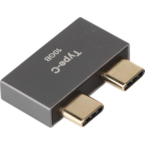 USB-C-Stecker auf USB-C-Buchse-Adapter zum Schutz des MacBook-Ladeanschlusses und zur Datenübertragung (1/5)